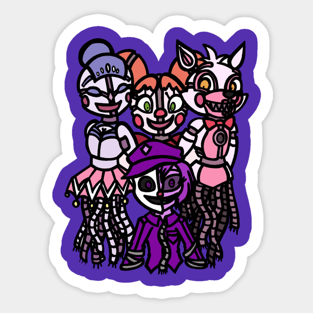 FNAF | Sister Location Sticker by ScribbleSketchScoo